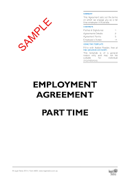 Are you in the process of hiring eligible candidates for various job positions in your organization? Part Time Employment Agreement Template Australia Sample