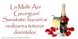 La Multi Ani Georgian Sanatate Bucurii Si Realizarea Tuturor Dorintelor Felicitari De Zi De Nastere Pentru Georgian Mesajeurarifelicitari Com