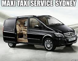 Maxi Taxi Sydney Viano Mini Van Mercedes