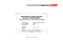 Check spelling or type a new query. Doc Silabus Ips Sd Mi Kelas 6 Silabus Rpp Muhammad Akbararrizal S Pd Academia Edu