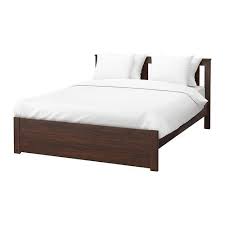 songesand bed frame brown luroy queen ikea ikea bed frames bed frame ikea bed