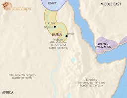 Ancient iron, experimental archaeology in sudan (ucl qatar). Map Of North East Africa At 500bc Timemaps