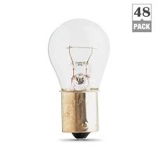Feit Electric 10 Watt Soft White 2700k S8 Bayonet Landscape Incandescent Light Bulb 48 Pack Bp93 Hdrp 24 The Home Depot