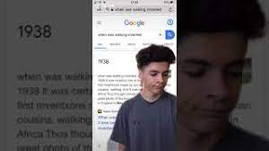 When Was Walking Invented Tik Tok Video Youtube