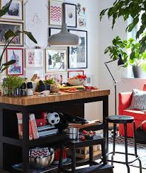 Maybe you would like to learn more about one of these? Vadholma Kitchen Island Black Oak 126x79x90 Cm Ikea Freestanding Kitchen Island Freestanding Kitchen Kitchen Island With Seating