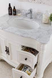 Antiqued french country bathroom vanity cabinet in french. Provence 1000 French Provincial Bathroom Vanity White Birch Oak Home Living