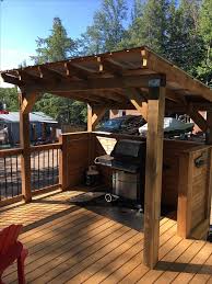 Uberdachung Im Freien In 2020 Hinterhof Kuche Grill Pavillon Hintergarten