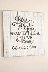 Favorite add to more colors irish blessing sign | farmhouse sign | modern farmhouse sign | house warming gift | may your troubles. Bless The Food Before Us Rustic Sign Huge Dining Room Wall Art Prayer Decor Rustic Kitchen Sign Dining Room Wall Art Handmade Home Decor Bless The Food