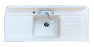 Maybe you would like to learn more about one of these? Historic Houseparts Inc Antique Cast Iron Double Drainboard Kitchen Sink