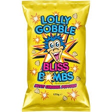 — normale prijs €2,75 +. Lolly Gobble Popcorn Bag Caramel Nut 175g Woolworths