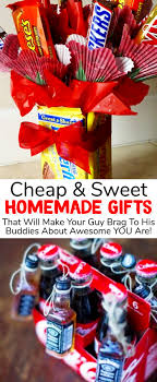 Birthday Return Gifts Under 5 26 Handmade Gift Ideas For Him Diy Gifts He Will Love For Valentines Anniversaries Birthday Or Any Special Occasion Clever Diy Ideas Thoughtful Gifts For Him Diy Gifts For