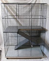 Give your kitty the added climb and elevation in the comfort and safety of your home. Indoor Cat Cages Enclosures Ideas On Foter