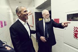 Barack obama obama t shirts nothing but respect for my president funny beard t shirts beard gift ideas beards beard t shirts bearded obama obamabeard. Barack Obama Is In His Element On David Letterman S New Netflix Series The New Yorker