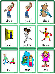 Free vocabulary flashcard app with ready templates. Action Flashcards Set B Opposite Verbs Esl Flashcards