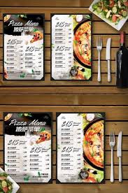 Stylish Upscale French Pizzeria Western Restaurant Takeaway Menu Design Template Pikbest Templates Menu Design Template Menu Design Pizzeria Design
