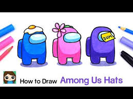 How to draw an among us character, imposter and crewmate easy step by step. How To Draw Among Us Crewmate Or Imposter Hats Artofit