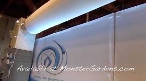 Air conditioner detail install |split ductless ac heating inverter,mini pump system setup,diy how to. Excel Air Fabric Ducting Line Even Air Distribution In Grow Room Sealed Grow Room Garden Cooling Youtube