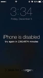 incredible iphone is disabled try again in 23614974