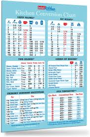 The conversion charts on this page will help you convert measurements from cups to grams and ounces you'll also find an egg size conversion chart. Buy Must Have Useful Kitchen Conversion Chart Magnet 50 More Data Big Text Cooking Baking Recipes Cookbook Food Scale Accessories Magnetic Measurement Measuring Guide Great Holiday Birthday Day Gift Online In Germany B07rm2kwhx