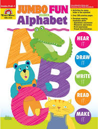 Mid 1880's?), no number or series, 3 folded sheets making ten interior pages, front cover with young child and baby pulling on a book, another book already . Multicolor Jumbo Fun With The Alphabet Book Rs 1415 Piece Overleaf Books Llp Id 19595471473