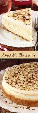 Amaretto Cheesecake Recipe Cheesecake Recipes Dessert Recipes Desserts