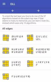 In 2 look oll, i've decreased the from 54 algorithms into only 9 algorithms to make it much more easier than the normal oll. Telechargement De L Application Learn To Solve Rubik 2021 Gratuit 9apps