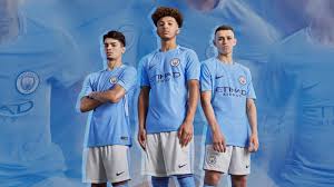 Home, away, 3rd, training kit available. 50 Years On Nike Reinvents A Classic For Manchester City S 2017 18 Home Kit Nike News