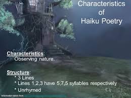 St Robert Catholic High School 10 Academic Haiku Poetry Station Ppt Download