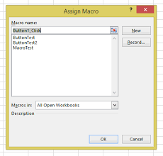 Add A Button And Assign A Macro In Excel Automate Excel