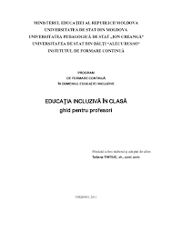 Copiii cu cerinłe educative speciale (ces) sunt toti copiii care se confrunta cu dificultati de dezvoltare si/sau de adaptare/integrare, cuprinsi in sistemul scolar romanesc.acesti copii nu se pot concentra bine la ore,nu au aceeasi capacitate deretinere ca un copil normal,nu pot tine pasul cu ei. Pdf EducaÅ£ia IncluzivÄ In ClasÄ Chiciuc Mariana Academia Edu