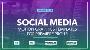 Social media pack for premiere pro | mogrt. 467 Social Media Video Templates Compatible With Adobe Premiere Pro
