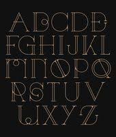 29 Eye Catching Art Deco Fonts Catching Fonts New Art Deco Schrift Visitenkarten Art Deco