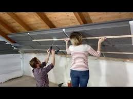 Alpor Untersparrendammung Neubau Und Sanierung Youtube Dach Dammen Von Innen Neubau Sanierung