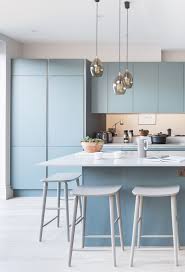 Again With The Sleek Modern Look Can You Tell The Style I Lean Towards Yet I Like The Hanging Lights Bring Home Decor Kitchen Kitchen Style Kitchen Interior