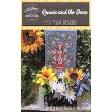 The 2021 just cross stitch halloween magazine has arrived! Ronnie And The Bees Cross Stitch Pattern Stitching With The Housewives Fat Quarter Shop