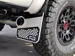 Featuring the quickturn hardened stainless steel fastening system, you can easily mount this to your truck. Tacoma Off Road Mud Flaps 1 Pair Rg Mesh Mud Flap 220 00 Pure Tacoma Parts And Accessories For Your Toyota Tacoma