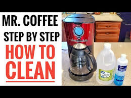 Clean and rinse the filter basket. How To Clean Descale Mr Coffee 12 Cup Programmable Red Coffee Maker With Vinegar Youtube