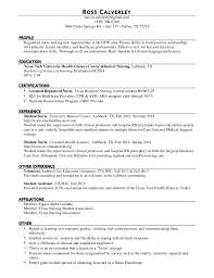 Nursing students require resumes to get internships and also to get entry level jobs within the nursing field. Ross M Calverley Resume