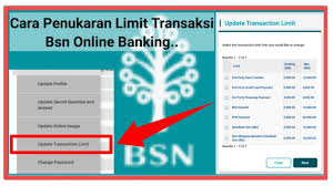 Check spelling or type a new query. Cara Tukar Limit Transaksi Bsn Online Banking Youtube