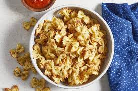 Air Fryer Pasta Chips Recipe In 2021 Pasta Chips Air Fryer Recipes Recipes