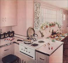 vintage pink kitchen images, where to