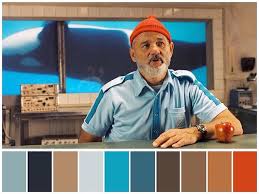 The Life Aquatic With Steve Zissou 2004 Directed By Wes Anderson Cinematography Robert Cinema Colours Movie Color Palette Wes Anderson Color Palette