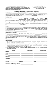 For a marriage contract to be valid in islam, the guardian has to give consent. 33 Marriage Contract Templates Standart Islamic Jewish á… Templatelab