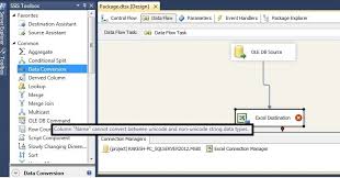 Sql Bi And Data Analytics Solutions Ssis Error Column