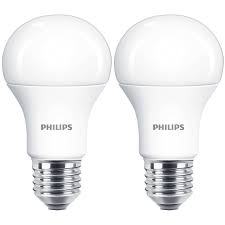 Philips Lakossági LED izzó, körte forma, 75 W, váltó E27, Opál / 2db-os  szett - eMAG.hu