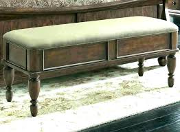 Storage bench bedroom wood faux leather ottoman upholstered seat foyer furniture. Bedroom Benches Storage Bed Bench Cherry House N Decor