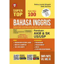 Bahasa inggris adalah mata pelajaran wajib yang bakalan diujikan kepada seluruh siswa kelas 8 pada ujian pts ini. Buku Super Top Latihan Soal Bahasa Inggris Smp Mts Kelas Vii Viii Ix Dilengkapi Akm Sk Dan Us Usp Shopee Indonesia