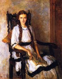 Mary Lapsley Caughey 1916 John Butler Yeats Irish 1839 1922 Oil On Canvas National Gallery Of Ireland Paintings In 2019 Reading Art Victorian Pai