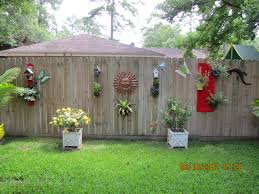 But this can be easily fixed. Pin By Anita Huggett On Gardening Fence Decor Outdoor Fence Decor Backyard Fences