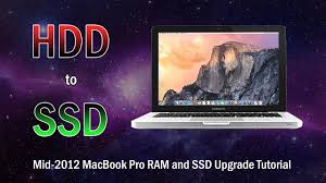 Macbook Pro Mid 2012 Ssd And Ram Upgrade Tutorial Youtube